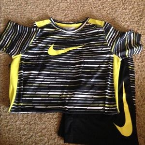 Nike kids short set